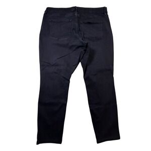Ava & Viv Womens Plus Size 22 High Rise Skinny Jeans Black Denim Stretch Pants